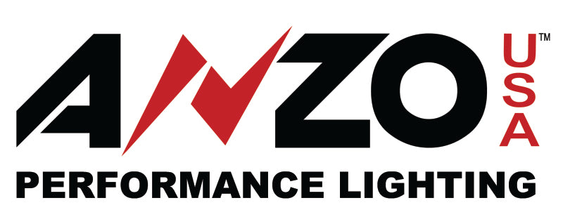 ANZO 2007-2013 Toyota Fj Cruiser Feux de stationnement LED Noir avec réflecteur Ambre