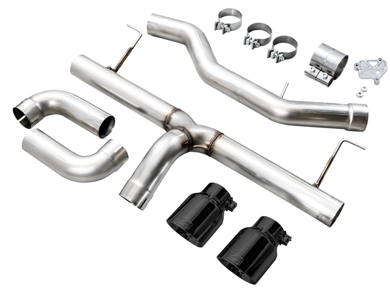 AWE Tuning Échappement Catback Track Edition G2X pour BMW 330i (19-23) / BMW 430i (21-23) Base - Noir Diamant