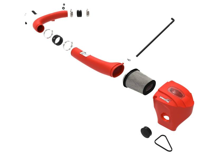 Système d'admission aFe Momentum GT Dry S Stage-2 11-15 Dodge Challenger/Charger V6-3.6L (Rouge)