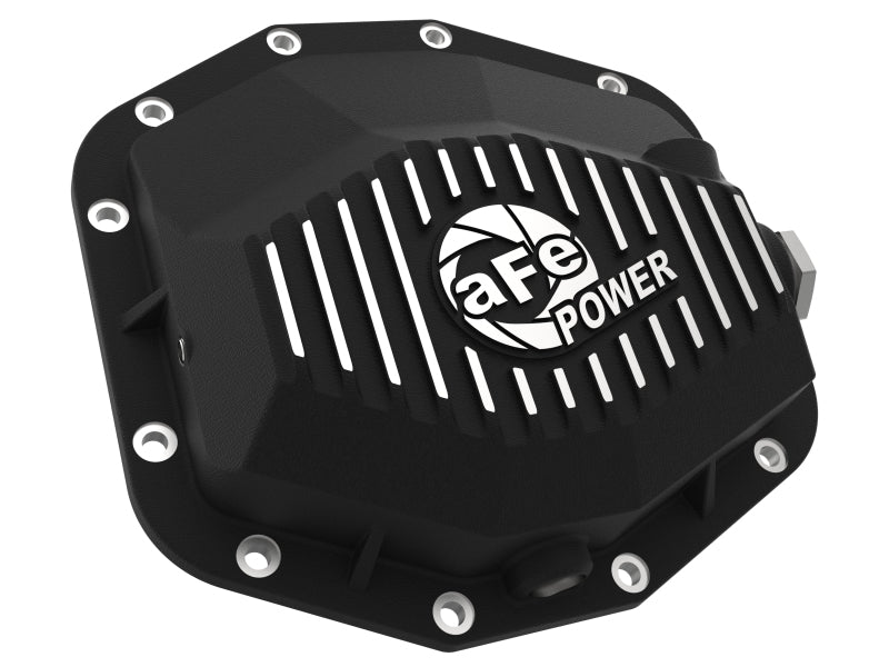 aFe POWER 21-22 Ram 1500 TRX Hemi V8 6.2L (sc) Couvercle de différentiel arrière série PRO Noir avec usiné