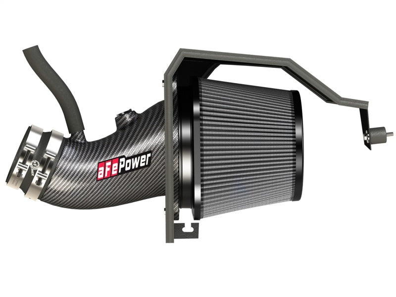 aFe POWER Magnum FORCE Fibre de carbone Stage 2 Pro Dry S CAIS - 11-18 Dodge Challenger/Charger V8-6.4L