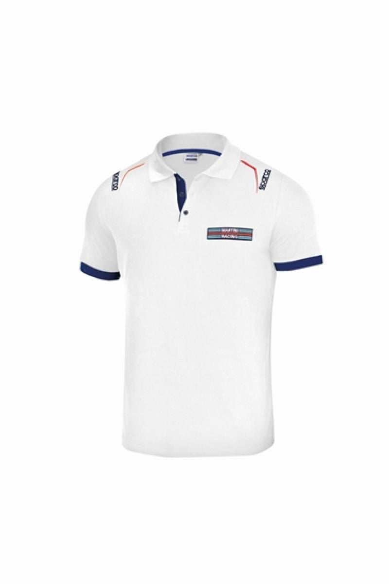Polo Sparco Martini-Racing XL Blanc