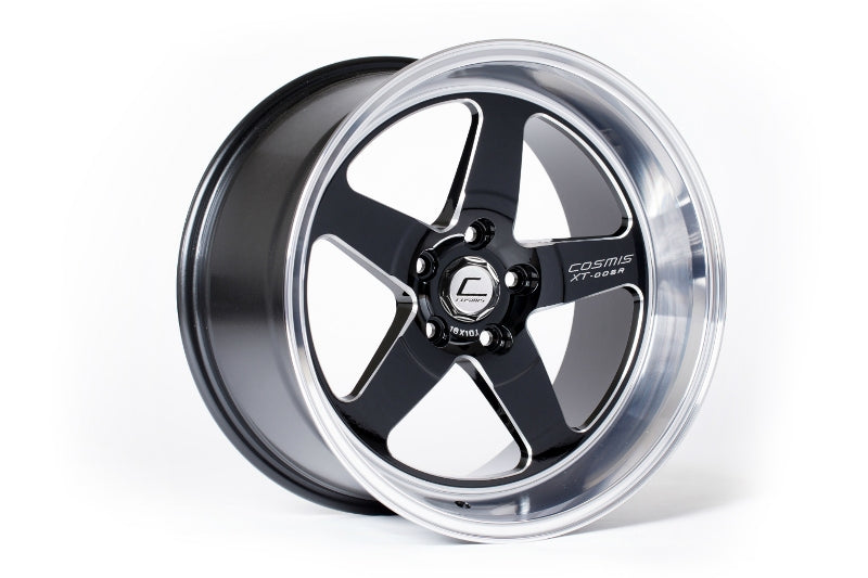 Cosmis Racing XT-005R Black w/ Machined Lip