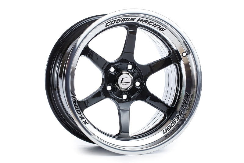 Cosmis Racing XT-006R Black w/Machined Lip