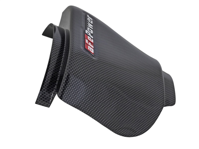 aFe MagnumFORCE Intake Rain Shield 15-16 Dodge Challenger SRT Hellcat 6.2L V8 (sc) - Finition Carbone