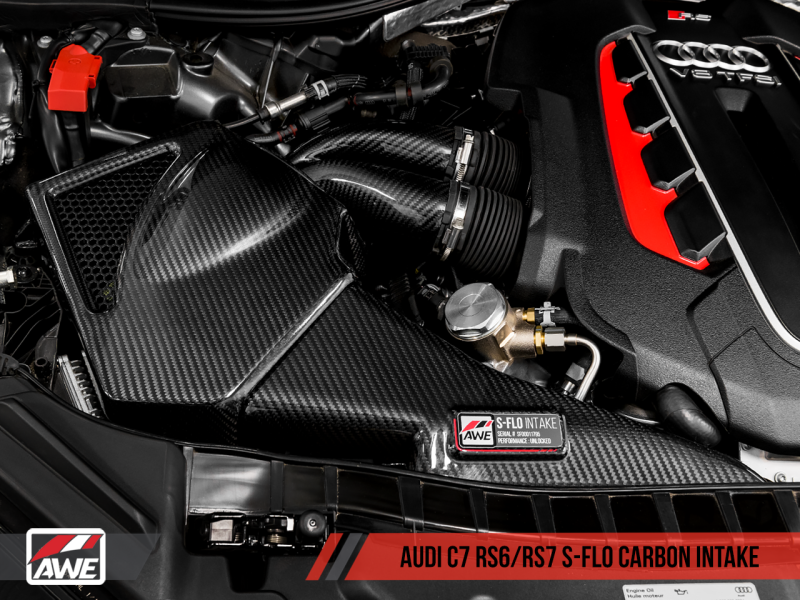 Admission Carbone AWE Tuning Audi C7 RS6 / RS7 4.0T S-FLO V2