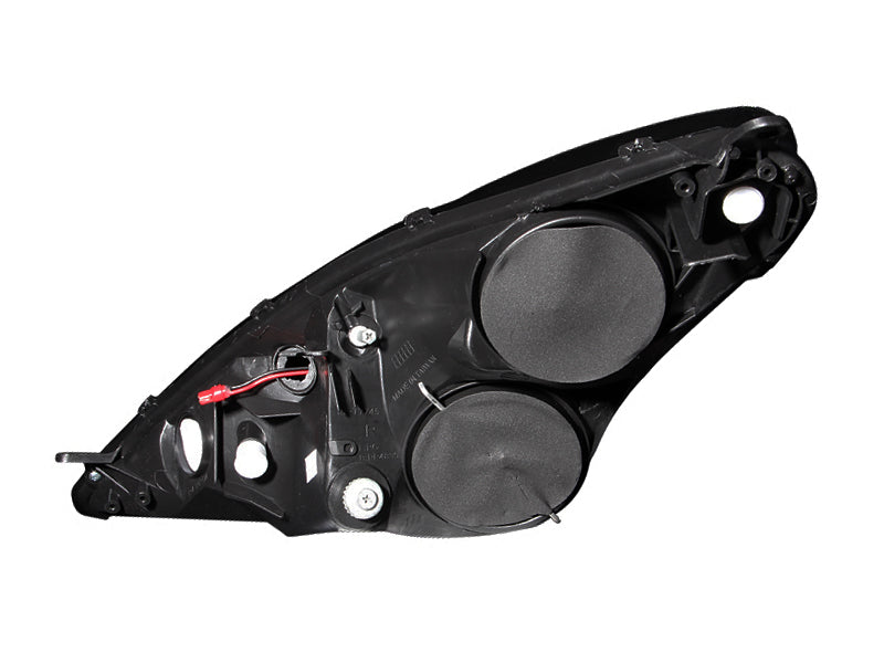 Phares de projecteur ANZO 2000-2005 Toyota Celica avec halo noir