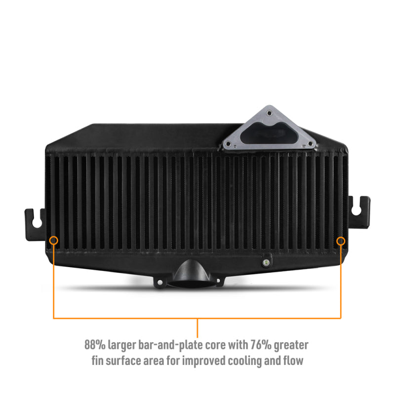 Radiateur de suralimentation Mishimoto pour Subaru WRX 2022+ (montage supérieur) - Noir