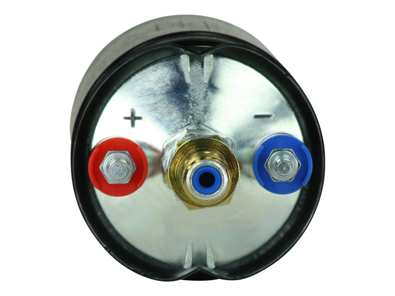 Pompe à carburant en ligne haute pression AEM 400LPH - Entrée femelle M18x1,5 vers sortie mâle M12x1,5