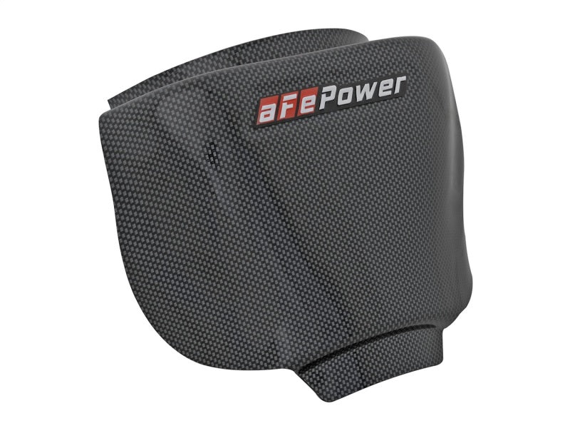 aFe MagnumFORCE Intake Rain Shield 15-16 Dodge Challenger SRT Hellcat 6.2L V8 (sc) - Finition Carbone