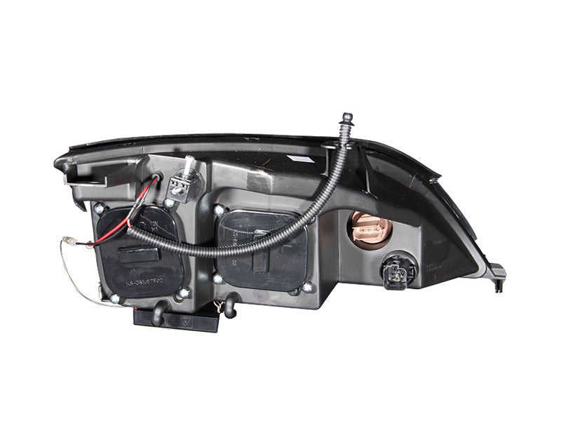 Phares de projecteur Ford Focus ANZO 2005-2007 avec halo noir