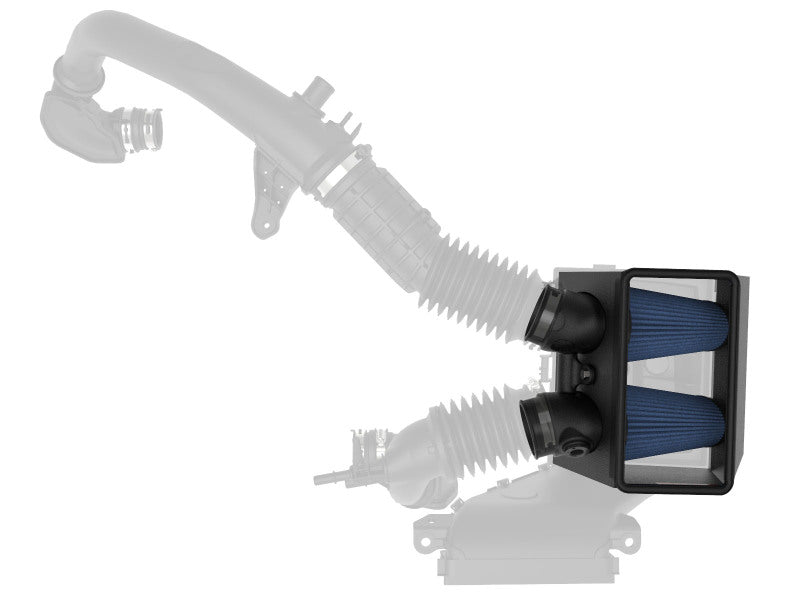 Système d'admission d'air froid aFe Rapid Induction avec filtre Pro 5R pour Ford Edge V6 2.7L (tt) 19-20