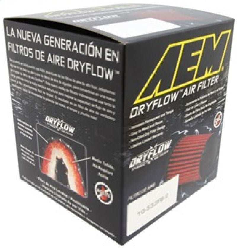 AEM 2.50 en col court, filtre à élément de 5 po