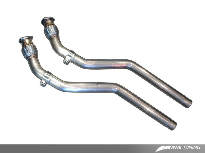 Downpipes sans résonance AWE Tuning Audi B8 4.2L pour RS5