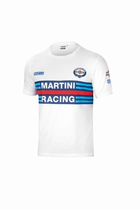 Sparco Shirt Martini-Racing Large White