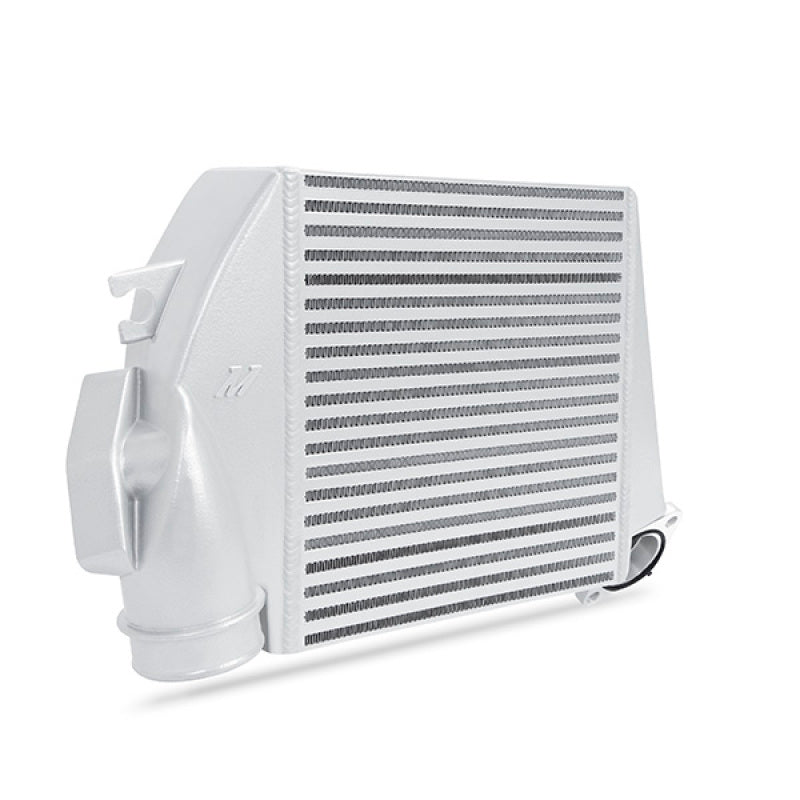Kit d'intercooler Top-Mount Mishimoto pour Subaru WRX 08-14 - Argent poudré et Durites Noires