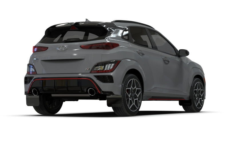 Rally Armor 2022 Hyundai Kona N Garde-boue noir UR avec logo rouge