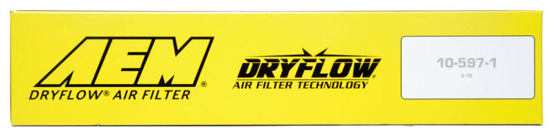 AEM 07-10 Impreza / 08-10 Forester 8,75 pouces O/SL x 8,563 pouces O/SW x 2,438 pouces H Filtre à air DryFlow