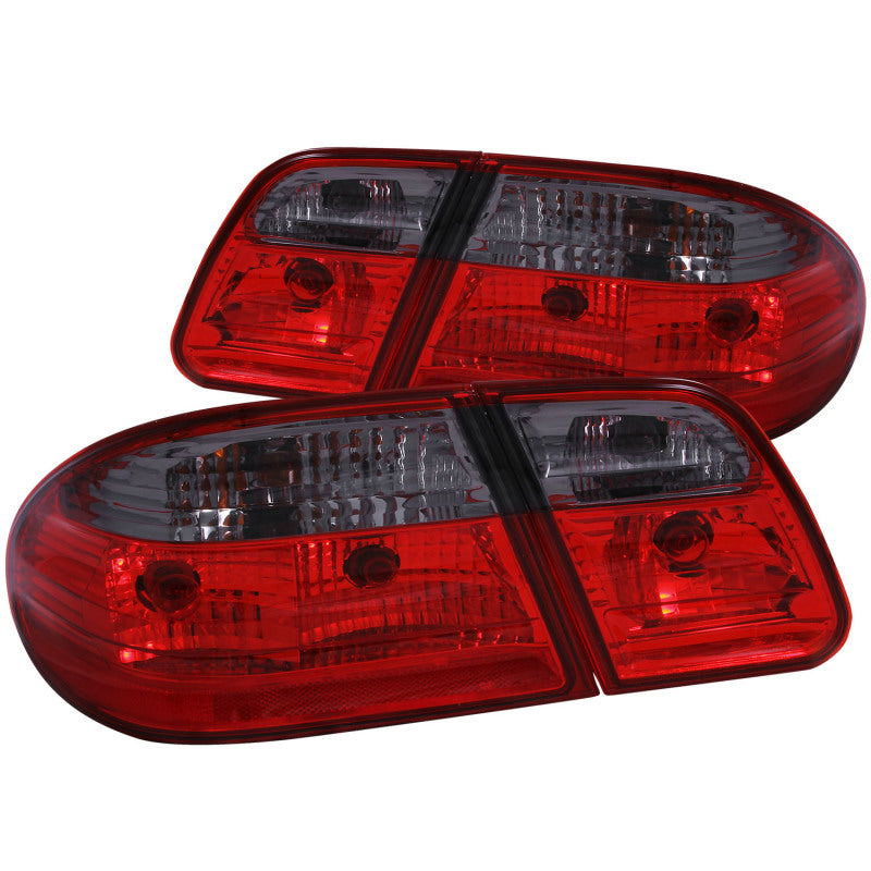 ANZO 1996-2002 Mercedes Benz Classe E W210 Feux arrière Rouge/Fumé G2
