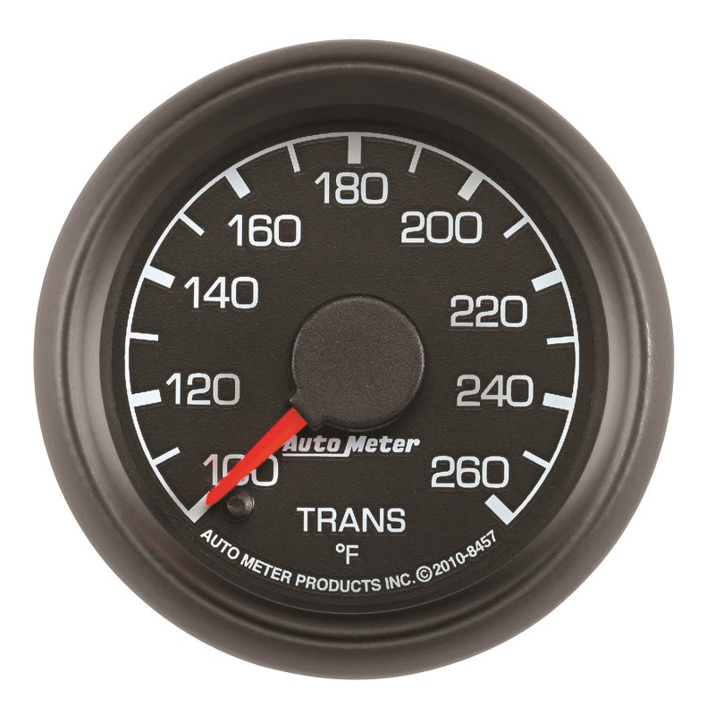 Autometer Factory Match Ford 52,4 mm Balayage complet Électronique 100-260 Deg F Jauge de température de transmission