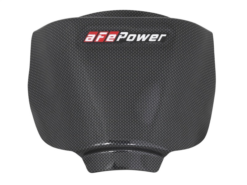 aFe MagnumFORCE Intake Rain Shield 15-16 Dodge Challenger SRT Hellcat 6.2L V8 (sc) - Finition Carbone