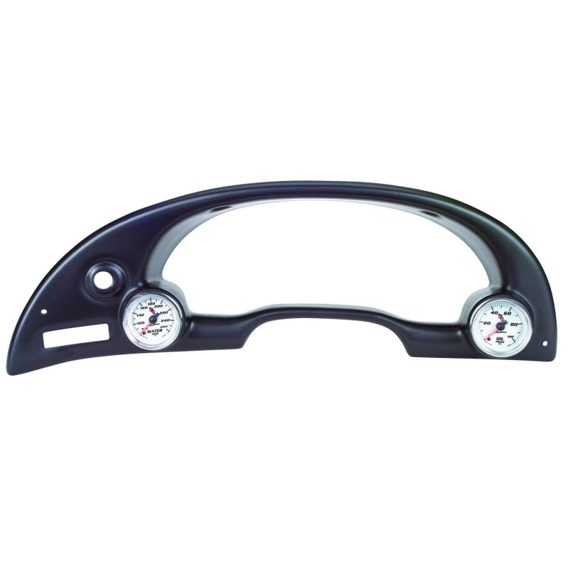 Autometer 94-00 Ford Mustang 52 mm Noir Lunette de groupe d'instruments double