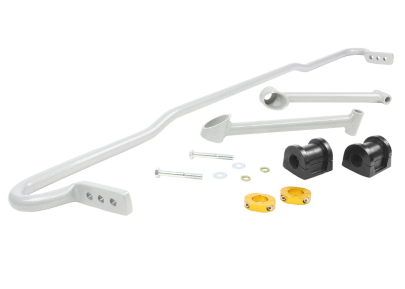 Barre stabilisatrice arrière réglable Whiteline 24mm (XX renforcée) pour Subaru WRX Hatch 08+ / Subaru STi 08-09