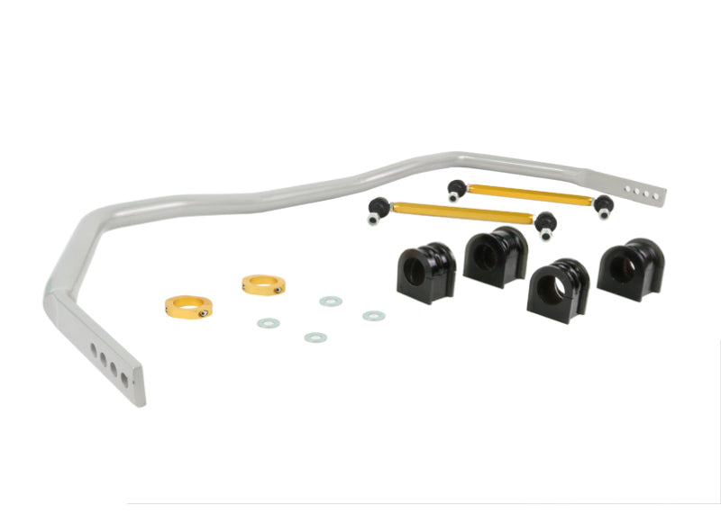 Barre stabilisatrice avant réglable 33 mm renforcée Whiteline pour Ford Mustang Coupé 05+ (incl. GT/Shelby GT500)