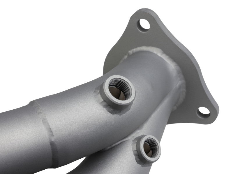 aFe Twisted 304SS Header 2020 Chevy Corvette (C8) 6.2L V8 - Revêtement en céramique de titane