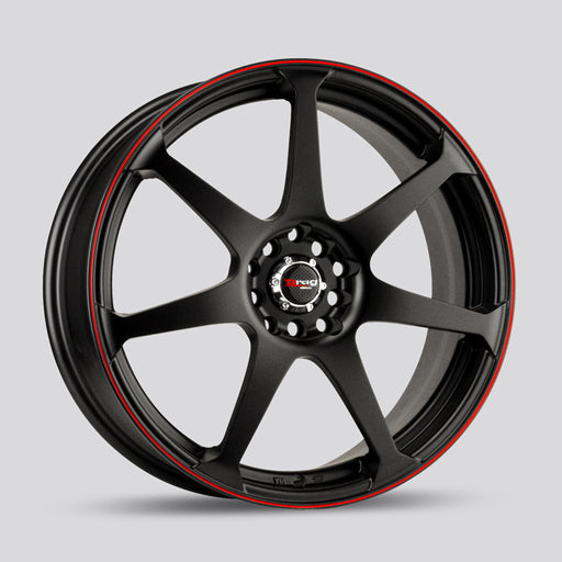 Drag DR33 Flat Black Red Lip