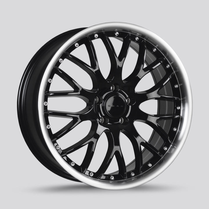 Drag DR75 Gloss Black Machined Lip