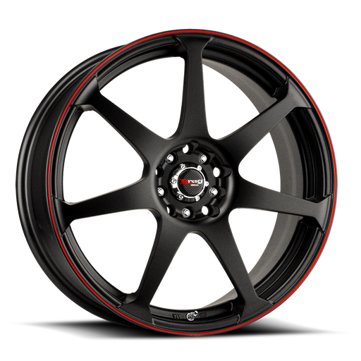 Drag DR33 Flat Black Red Lip