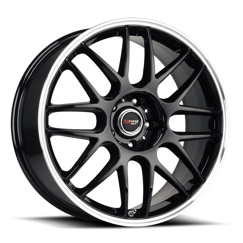 Drag DR37 Gloss Black Machined Lip