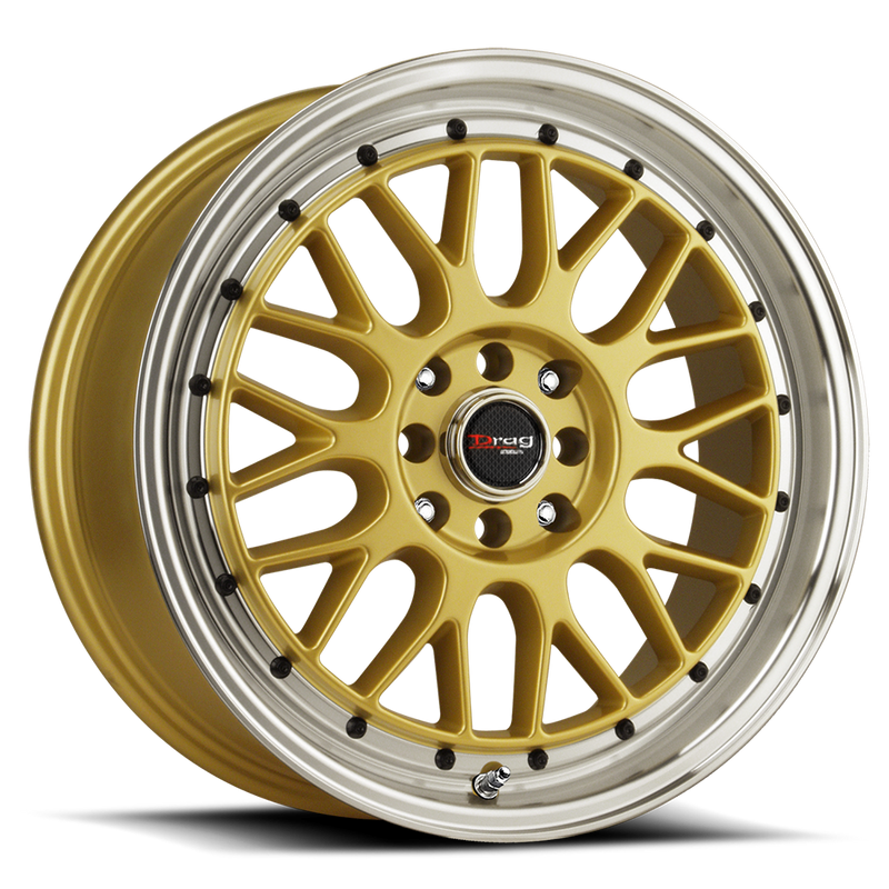 Drag DR44 Gold w/Black Rivets