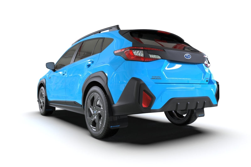 Rally Armor 24-26 Subaru Crosstrek Black UR Mud Flap Red Logo