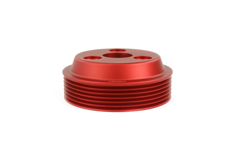 Poulie légère de pompe à eau PERRIN 22-26 Subaru WRX / 21-25 Crosstrek / 20-25 LGT/OBXT/FXT - Rouge