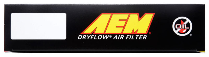 AEM 07-10 Impreza / 08-10 Forester 8,75 pouces O/SL x 8,563 pouces O/SW x 2,438 pouces H Filtre à air DryFlow