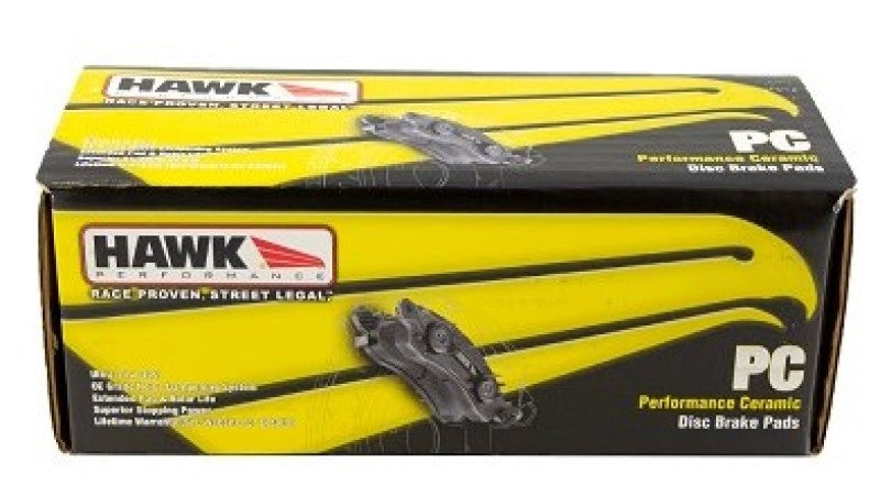 Plaquettes de frein arrière en céramique Hawk Performance 15-17 Ford Mustang