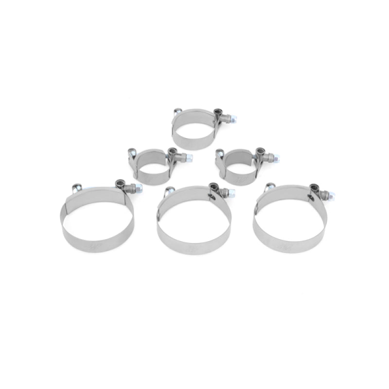 Kit échangeur air/air gros volume Mishimoto pour Subaru WRX 02-07 / STi 04-07 - Argent/Durites noires - Non compatible avec conduite à droite