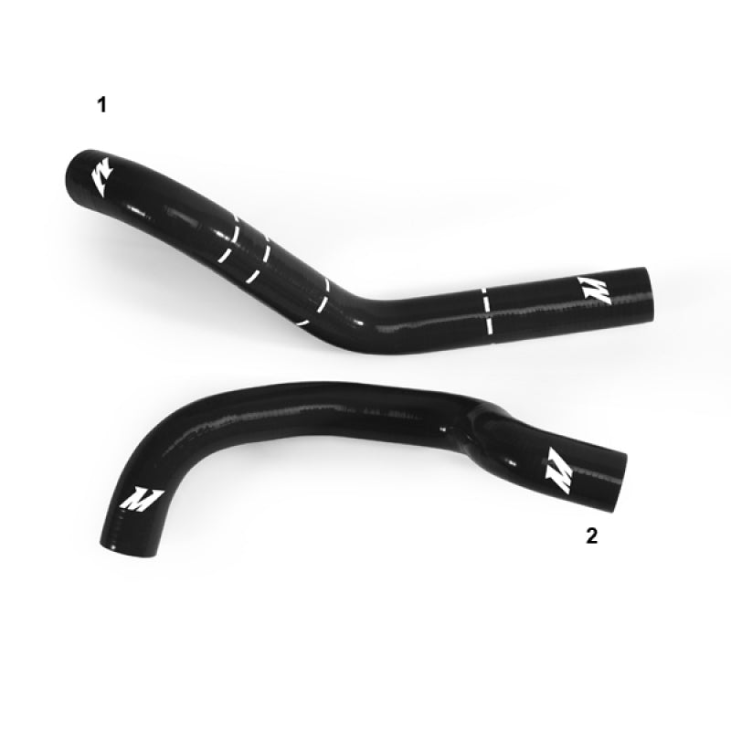 Kit de Durites de Radiateur en Silicone Noir Mishimoto pour Honda Civic 92-00 / Civic del Sol 93-97