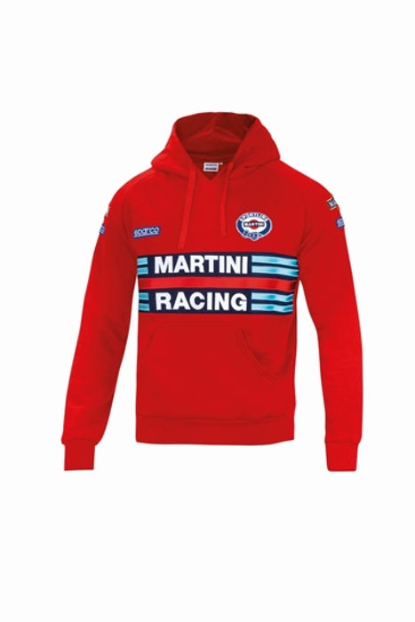 Sparco Hoodie Martini-Racing Large Red