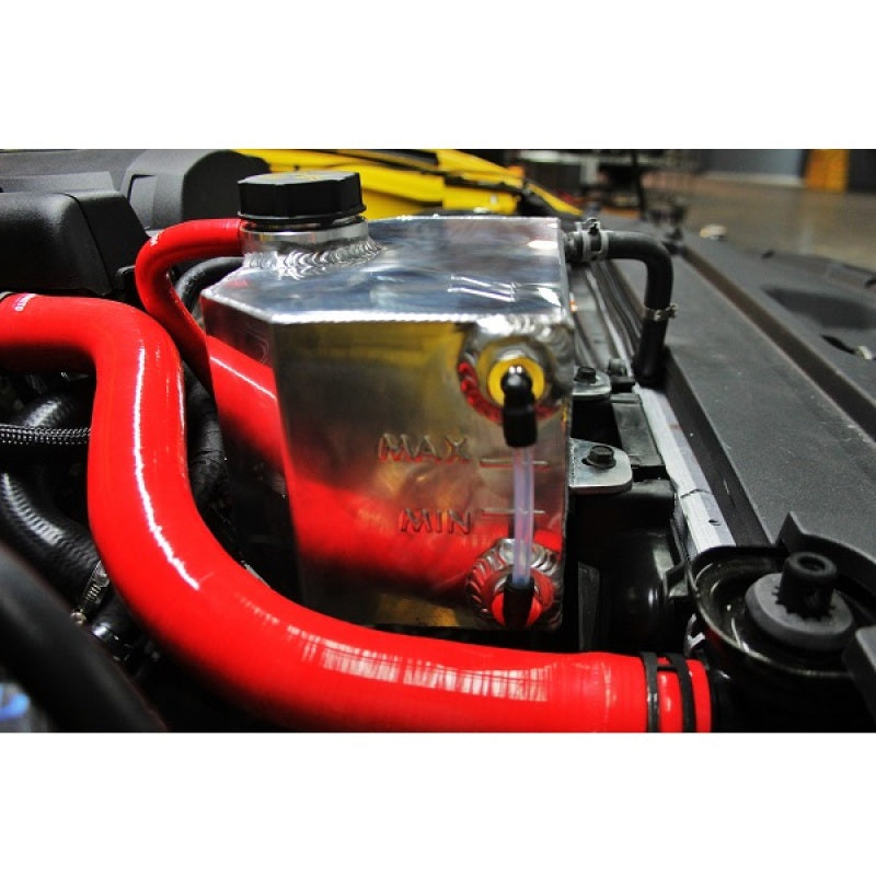 Mishimoto 2015 Ford Mustang EcoBoost / 3.7L / 5.0L Vase d'expansion en aluminium - Poli