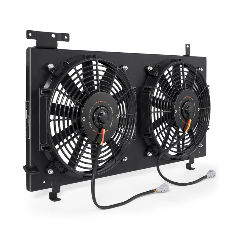 Mishimoto 08+ Subaru WRX/STI Carénage de Ventilateur en Aluminium PNP Noir