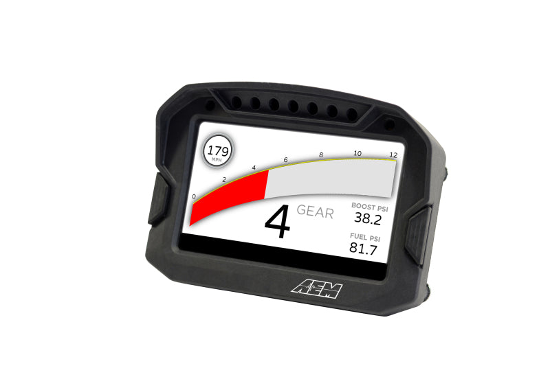 Écran de tableau de bord numérique AEM CD-5G Carbon avec GPS et antenne internes 10 Hz