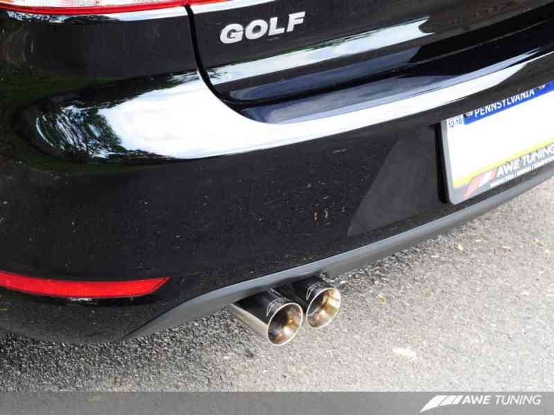 AWE Tuning 2.5L Golf/Rabbit Catback Performance Échappement