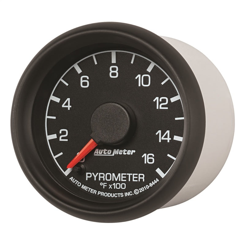 Autometer Factory Match Ford 52,4 mm Balayage complet Électronique 0-1600 Deg F EGT/Pyromètre Jauge