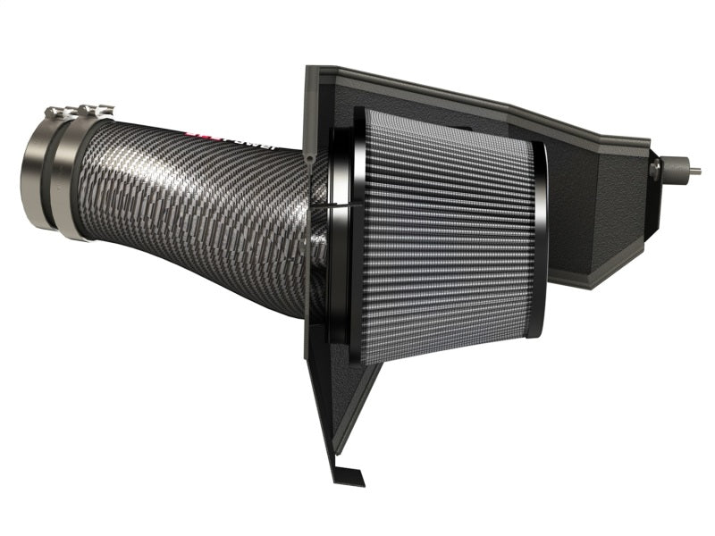 aFe POWER Magnum FORCE Fibre de carbone Stage 2 Pro Dry S CAIS - 11-18 Dodge Challenger/Charger V8-6.4L