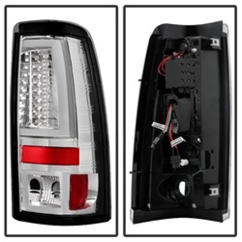 Spyder Chevy Silverado 1500/2500 03-06 Version 2 feux arrière LED - Chrome ALT-YD-CS03V2-LED-C