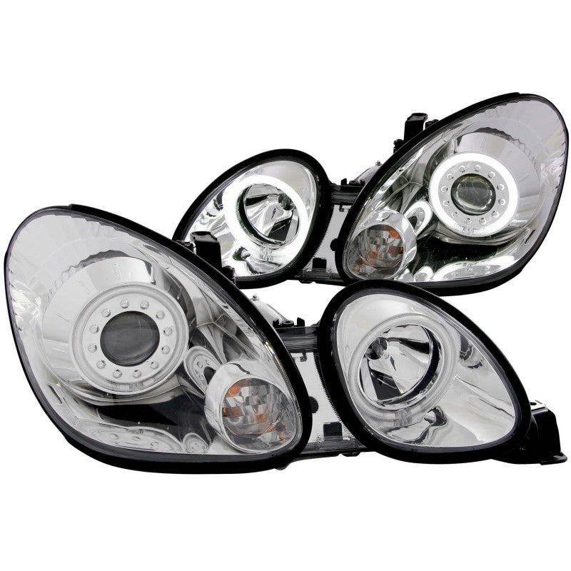 ANZO 1998-2005 Phares de projecteur Lexus Gs300 avec Halo Chrome