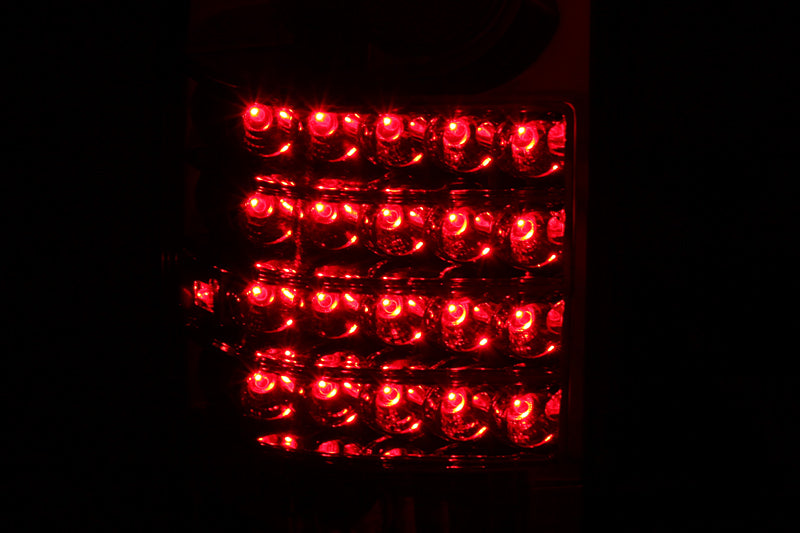 Feux arrière LED ANZO 1989-1995 Toyota Pickup Rouge/Transparent